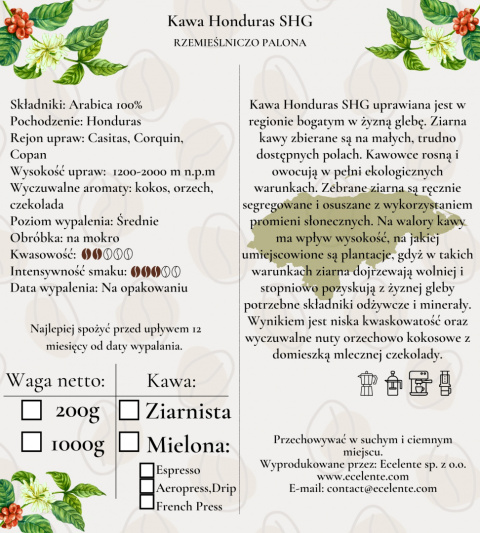 Kawa Ziarnista Zestaw 3x200g - "Słodki" - Speciality - 100% Arabica - Świeżo Palona
